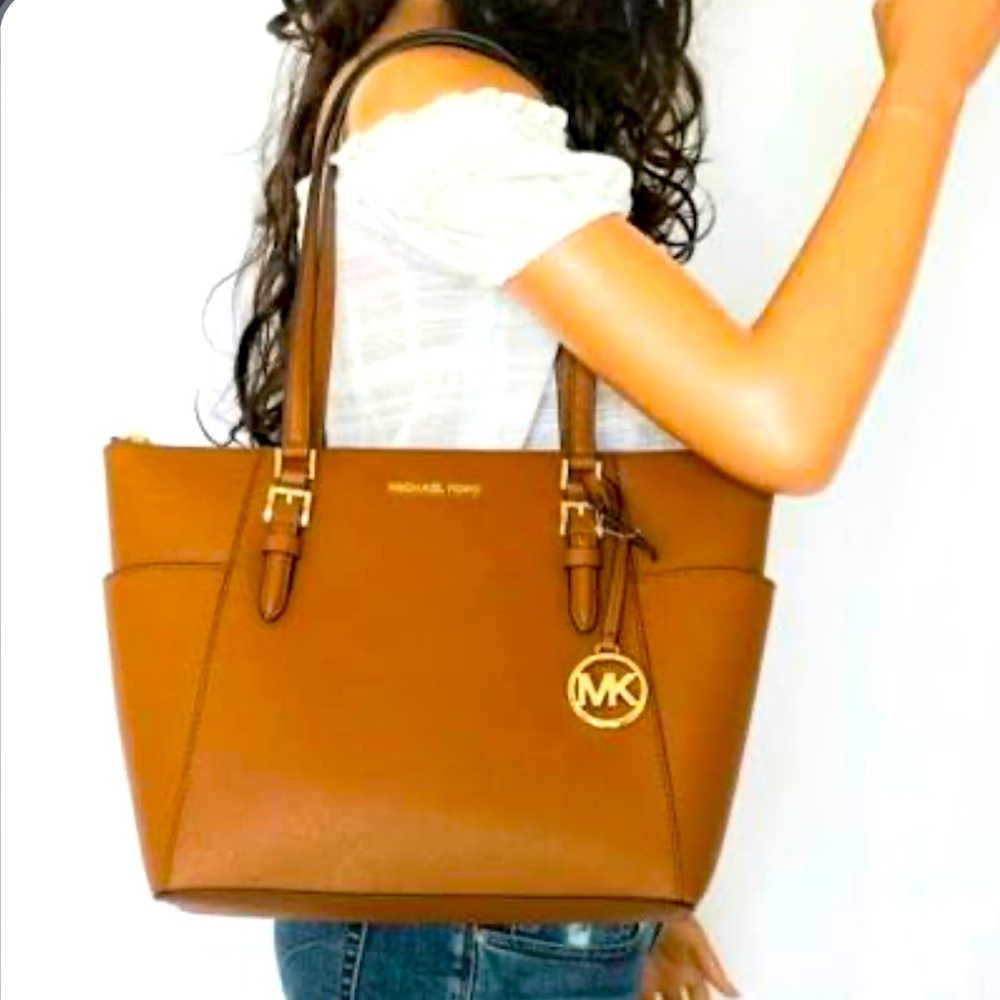 Michael Kors Charlotte Large Top Zip Tote